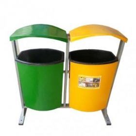 Thùng rác treo đôi - Dụng Cụ Làm Sạch GreenHouse - Công Ty Cổ Phần Không Gian Xanh